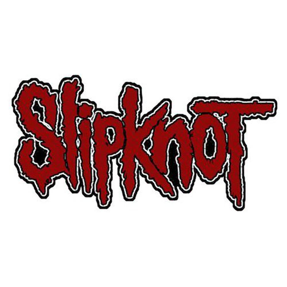 Slipknot - Logo CutOut Patch - Red